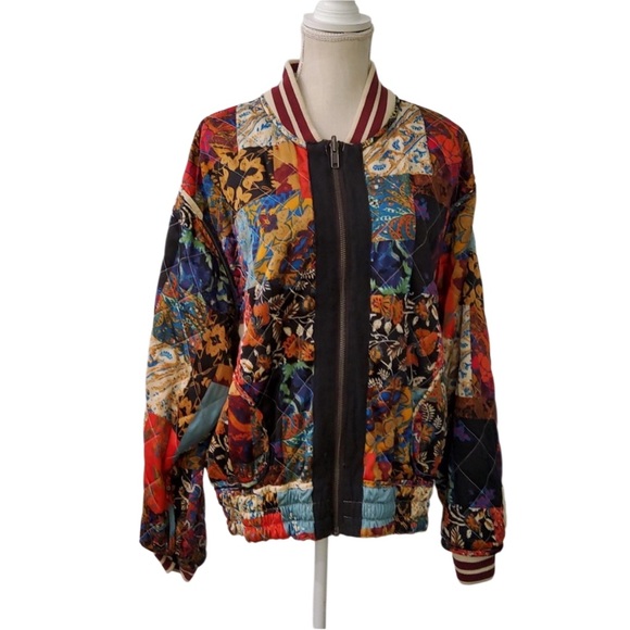 Free People Pandora Reversible Quilted Jacket Size S - Picture 4 of 6